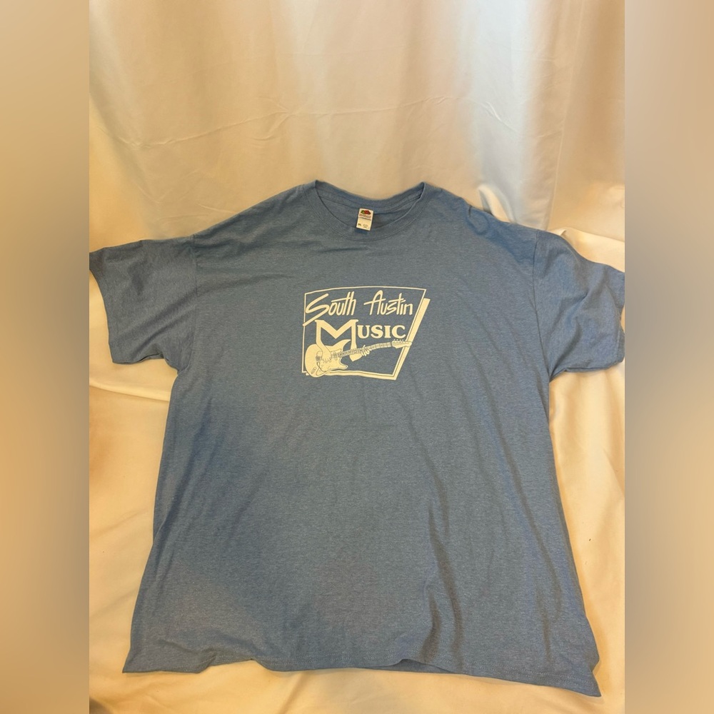 South Austin Music Austin TX Guitar T Shirt Men’s 2XL